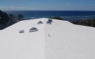 Completed White Lava Installation