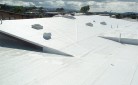 White Lava Roof Installation