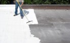 Home Owner Installing White Lava